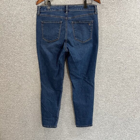 Jessica Simpson Jeans Womens Size 10 Blue High Rise Ankle Cotton Blend Stretch - Picture 15 of 15
